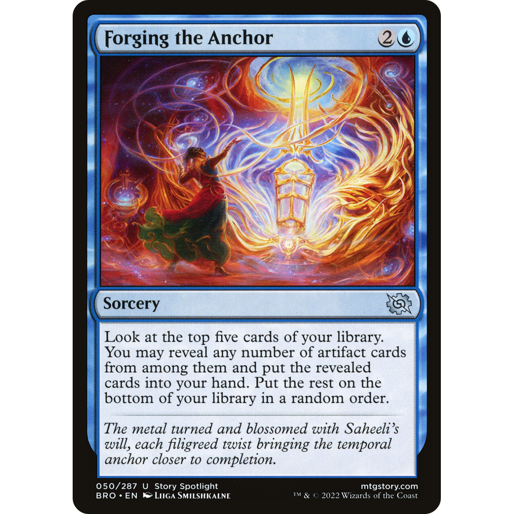 Forging the Anchor (BRO-050) - The Brothers' War Foil