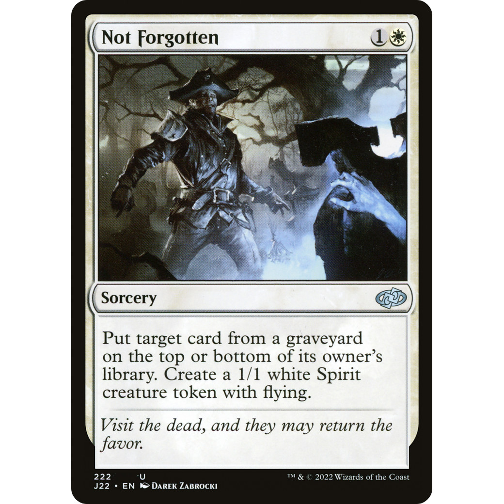 Not Forgotten (J22-222) - Jumpstart 2022