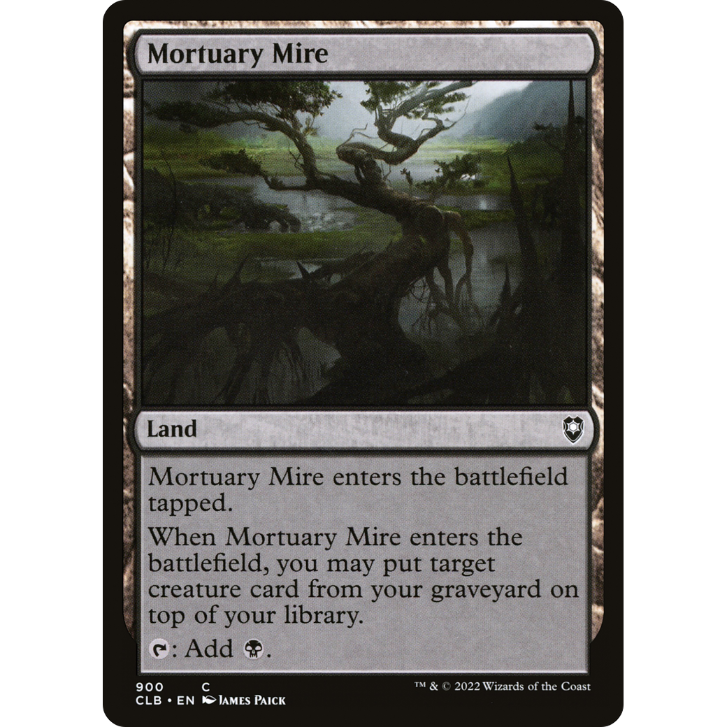 Mortuary Mire (CLB-900) - Commander Legends: Battle for Baldur's Gate