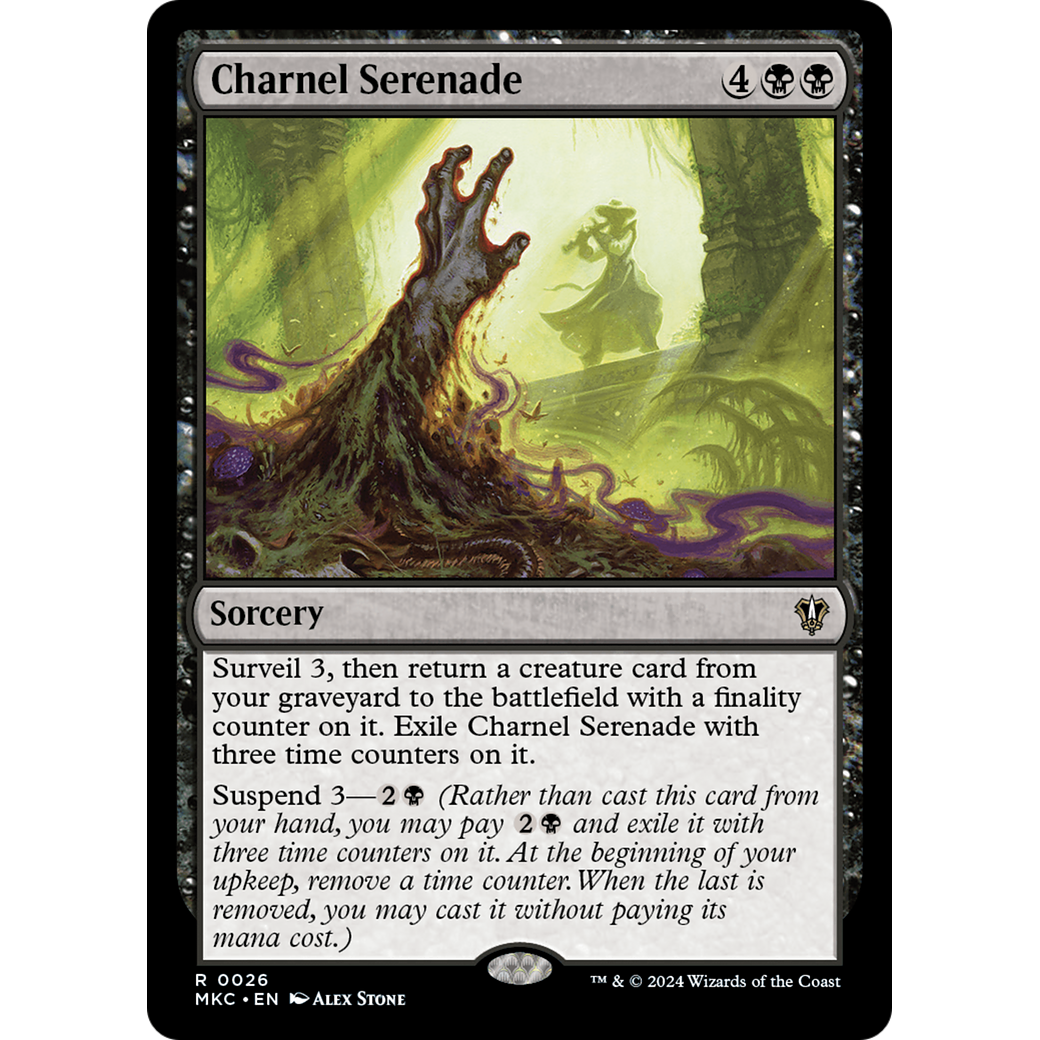 Charnel Serenade (MKC-026) - Murders at Karlov Manor Commander