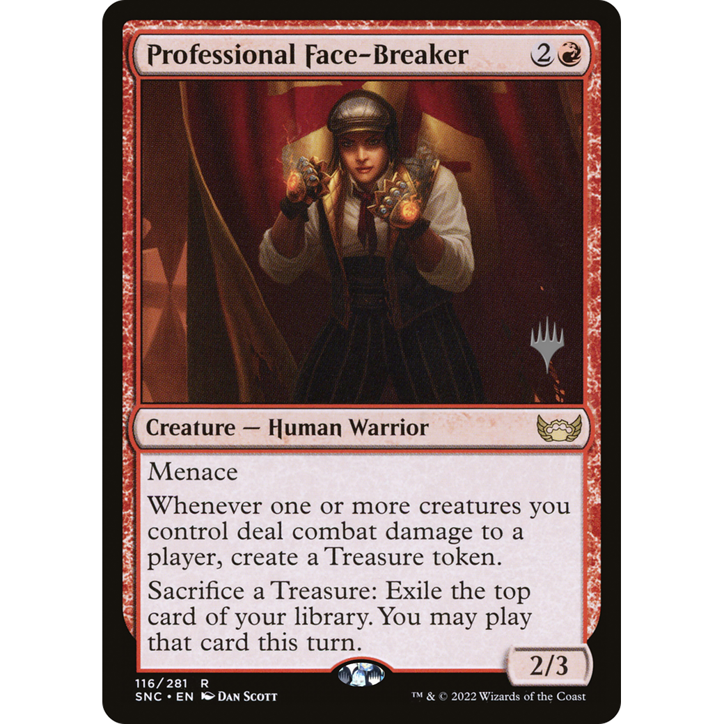 Professional Face-Breaker (PPSNC-116) - Streets of New Capenna Promos Foil