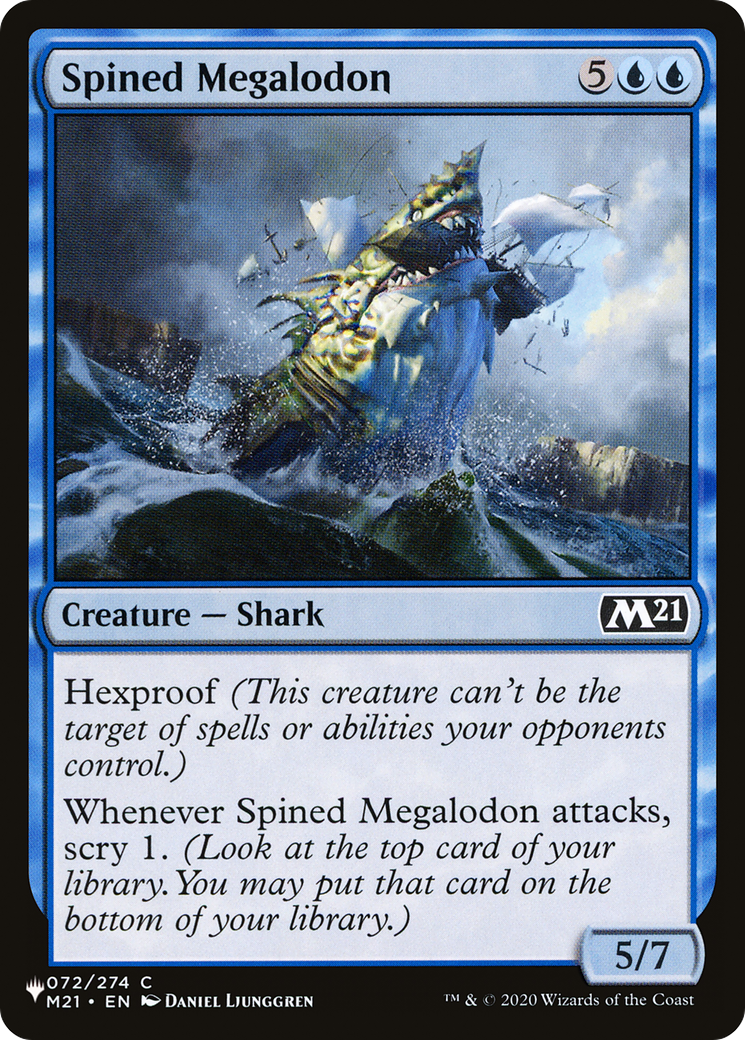 Spined Megalodon (LIST-072/274) - The List