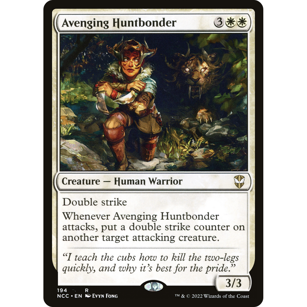 Avenging Huntbonder (NCC-194) - New Capenna Commander