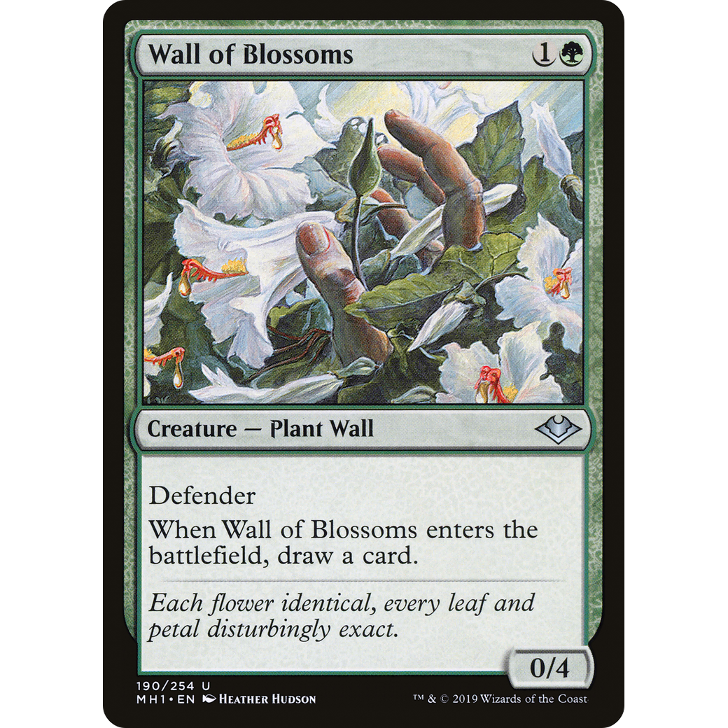 Wall of Blossoms (MH1-190) - Modern Horizons