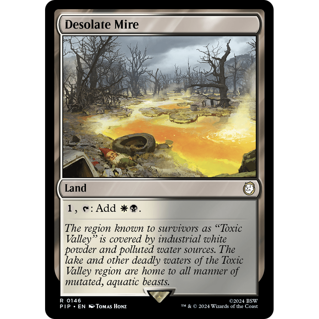 Desolate Mire (PIP-146) - Fallout Foil