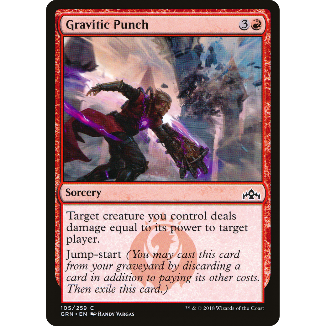 Gravitic Punch (GRN-105) - Guilds of Ravnica Foil