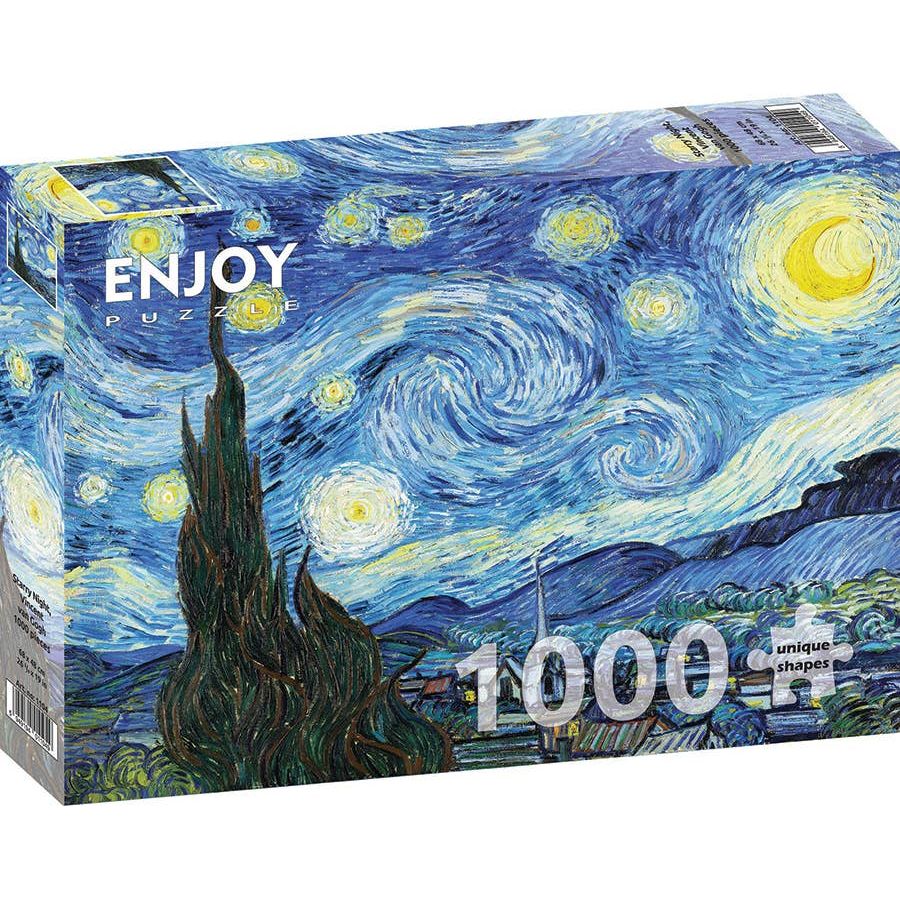 Van Gogh: Starry Night 1000-Piece Enjoy Puzzle