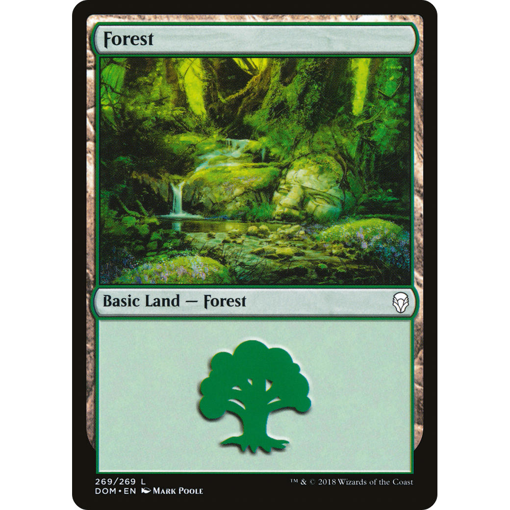 Forest (269) (DOM-269) - Dominaria Foil