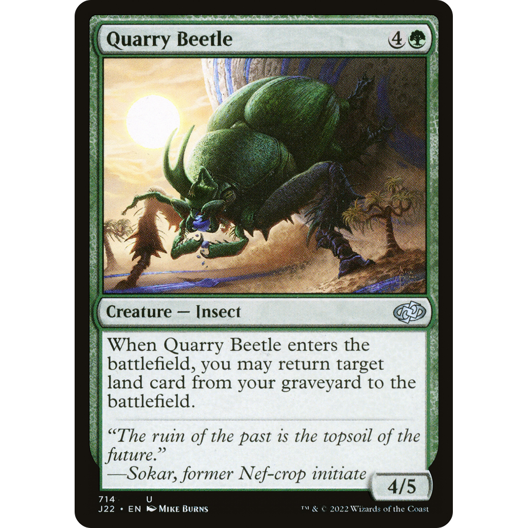 Quarry Beetle (J22-714) - Jumpstart 2022