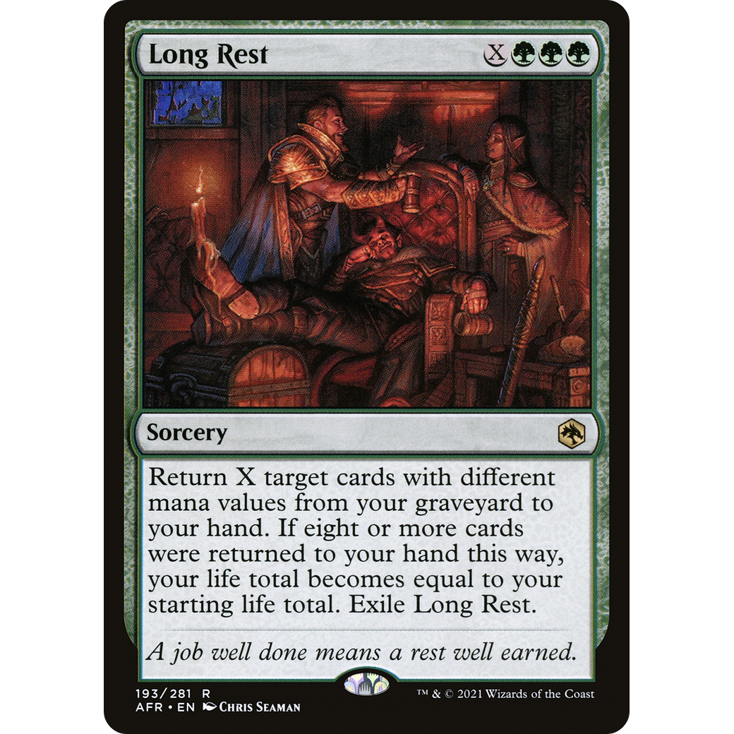 Long Rest (AFR-193) - Adventures in the Forgotten Realms