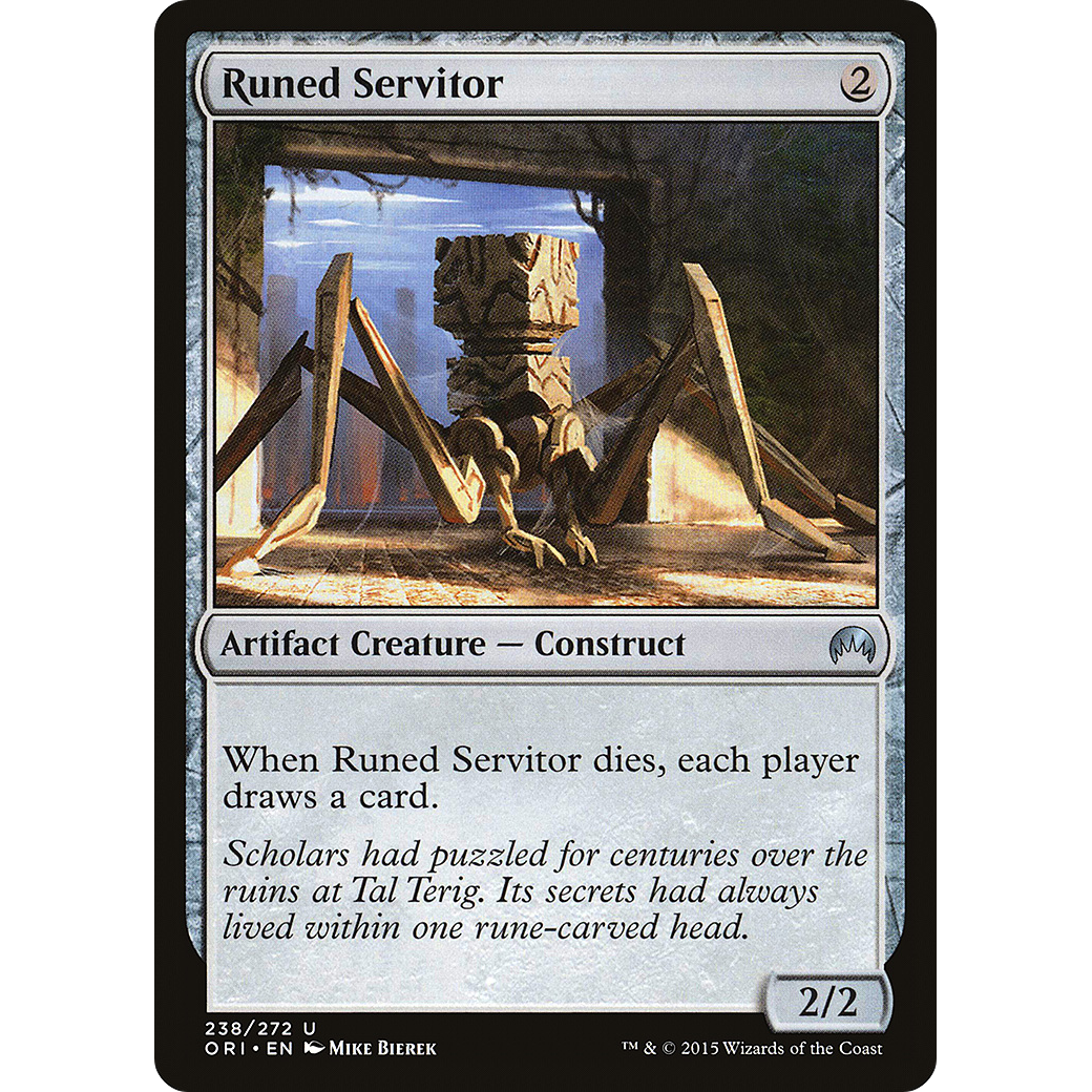Runed Servitor (ORI-238) - Magic Origins