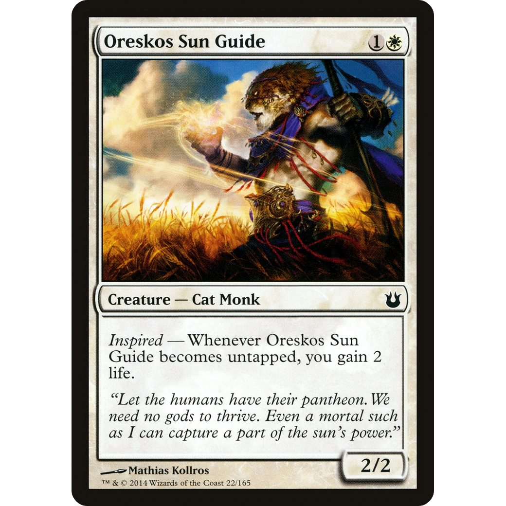 Oreskos Sun Guide (BNG-022) - Born of the Gods