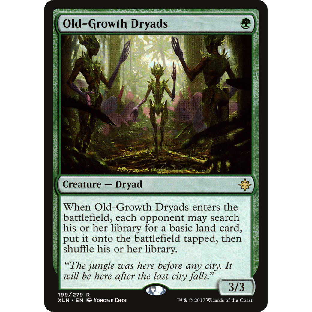 Old-Growth Dryads (XLN-199) - Ixalan