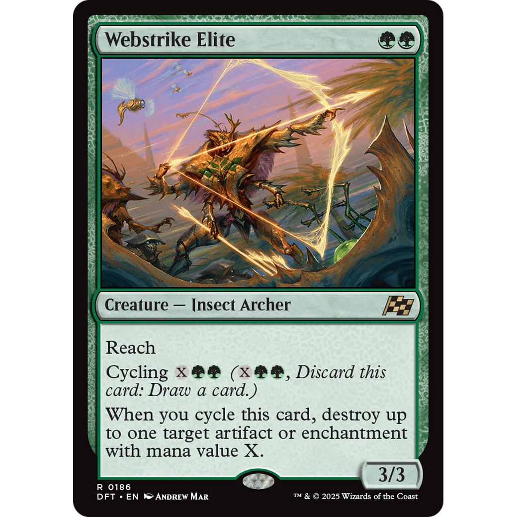 Webstrike Elite (DFT-186) - Aetherdrift Foil