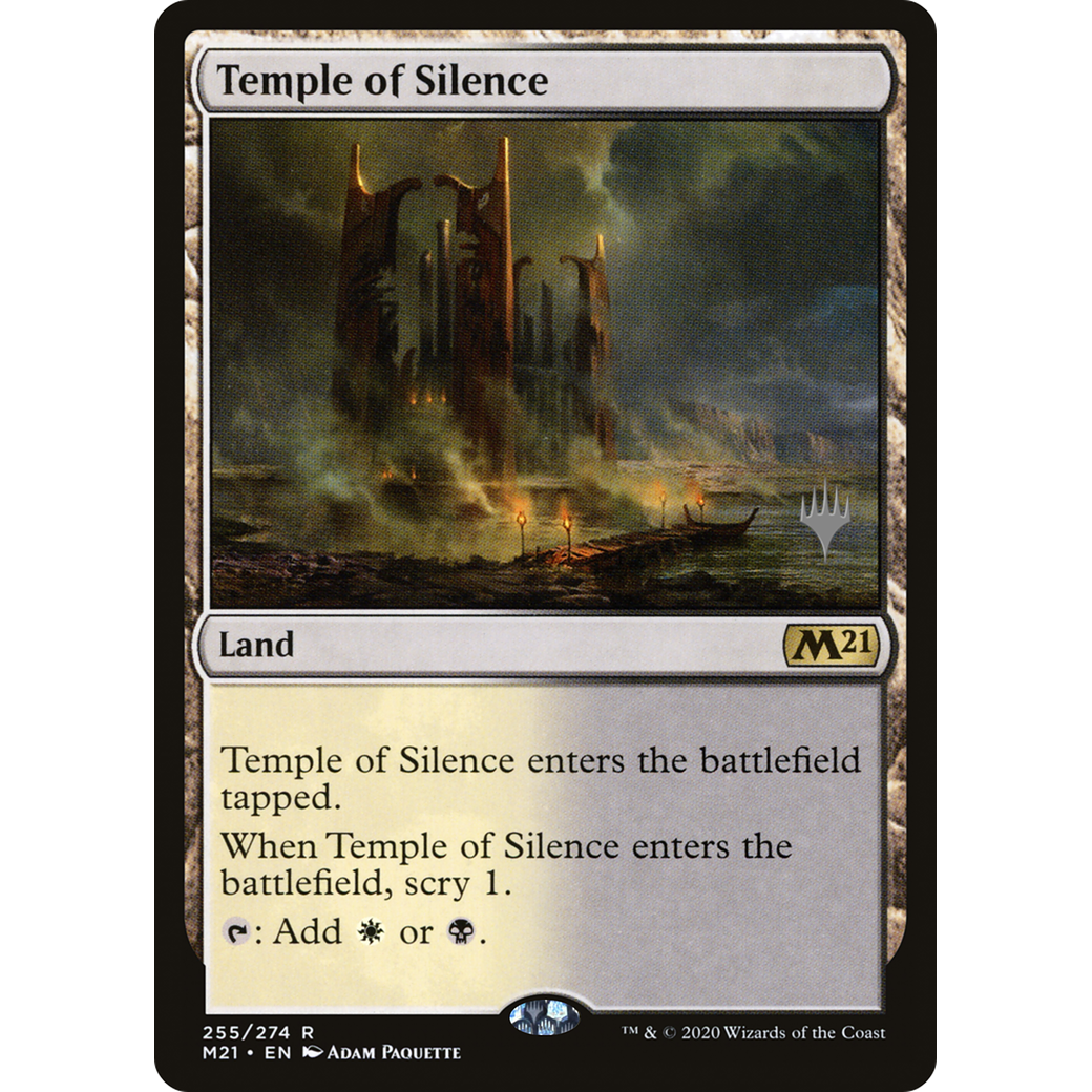 Temple of Silence (PPM21-255) - Core Set 2021 Promos