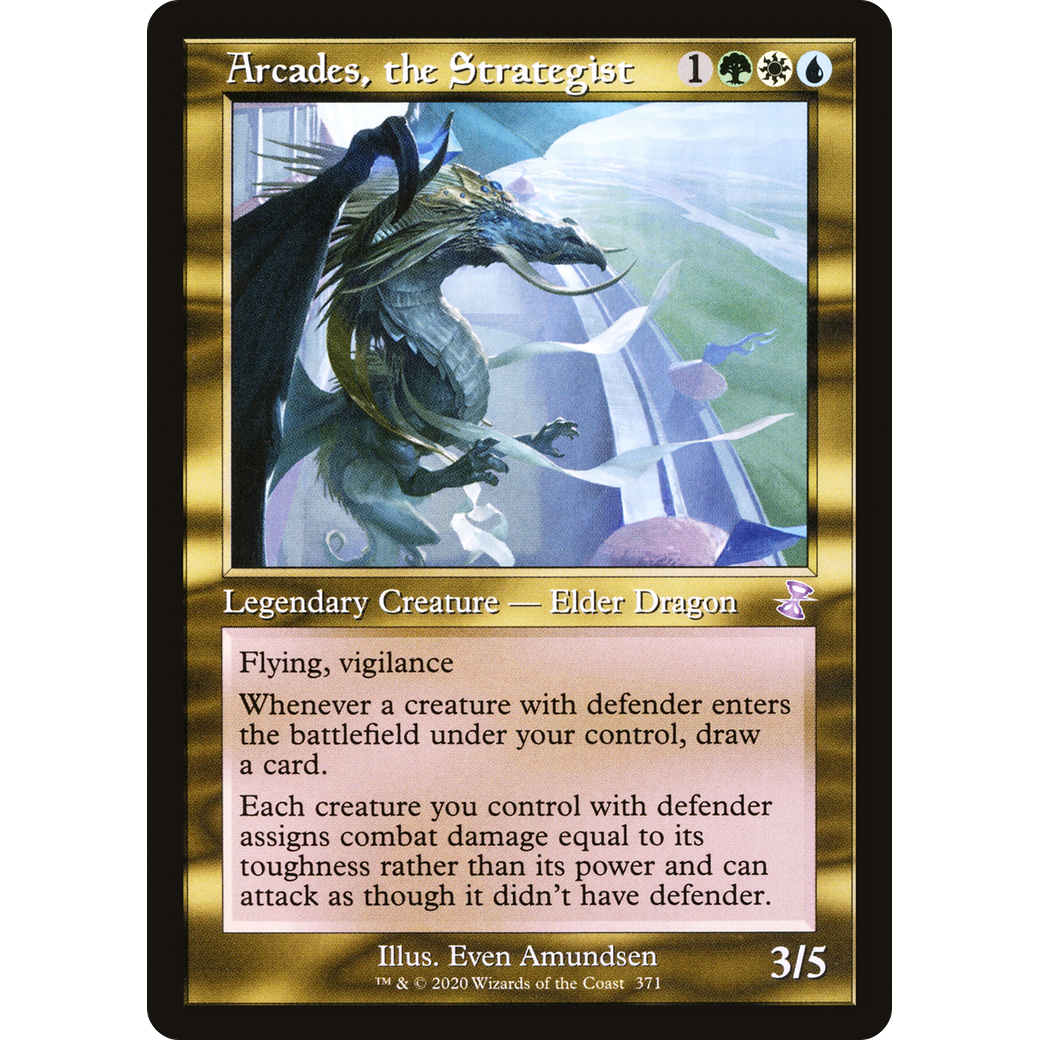 Arcades, the Strategist (TSR-371) - Time Spiral Remastered Foil