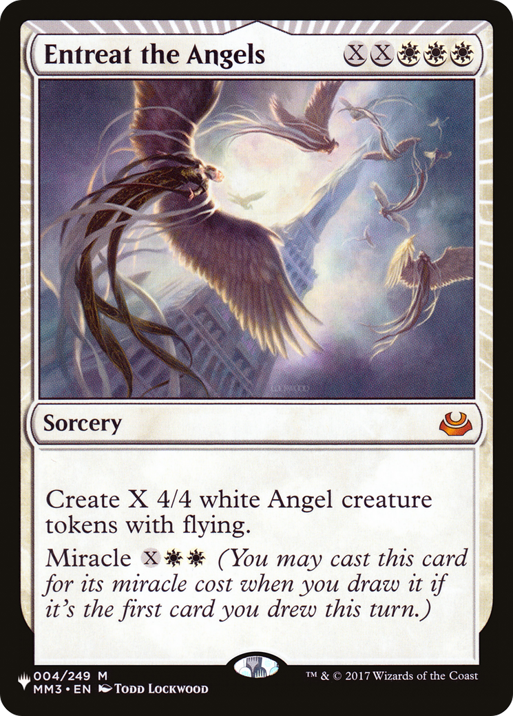 Entreat the Angels (MM3) (LIST-004/249) - The List: (miracle)
