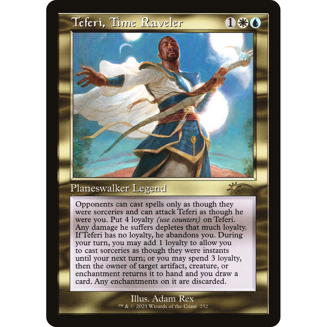 Teferi, Time Raveler (SLD-252) - Secret Lair Drop