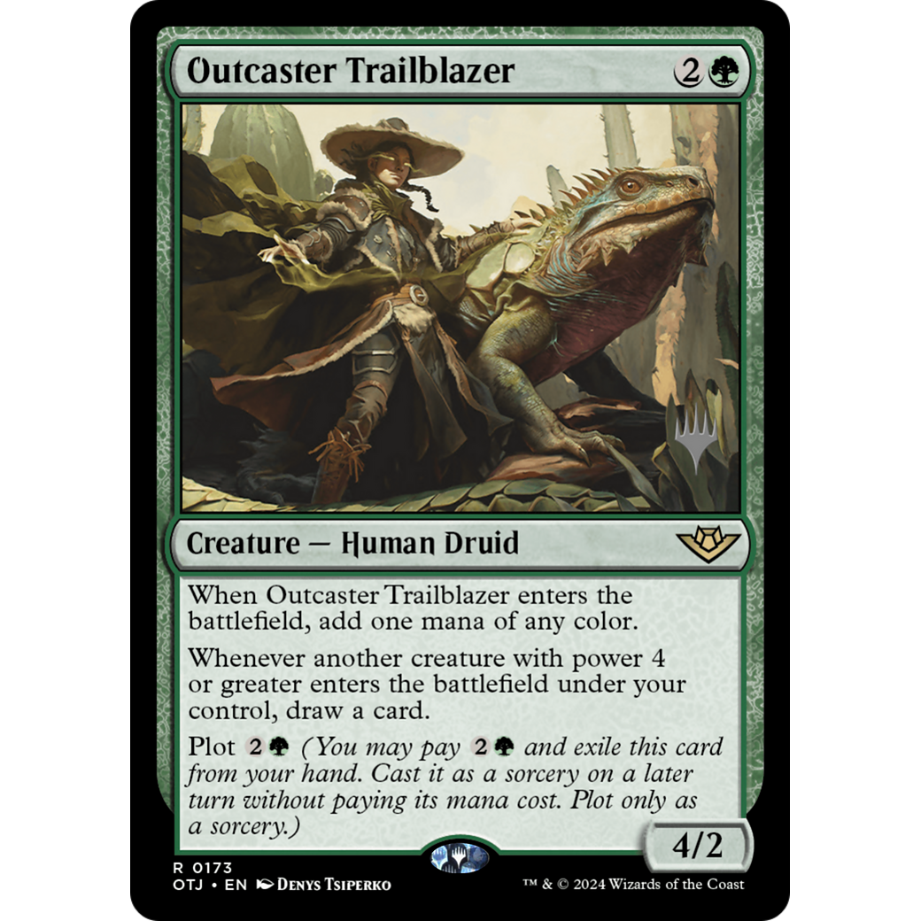 Outcaster Trailblazer (PPOTJ-173P) - Outlaws of Thunder Junction Promos