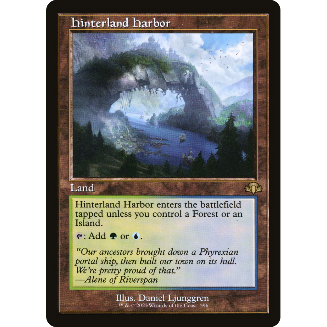 Hinterland Harbor (Retro Frame) (DMR-396) - Dominaria Remastered Foil