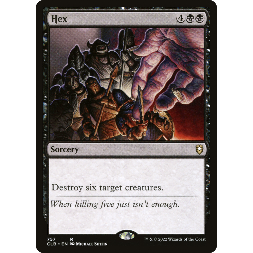 Hex (CLB-757) - Commander Legends: Battle for Baldur's Gate