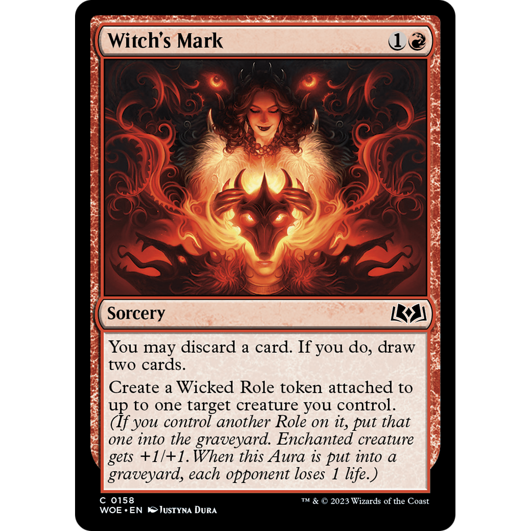 Witch's Mark (WOE-158) - Wilds of Eldraine