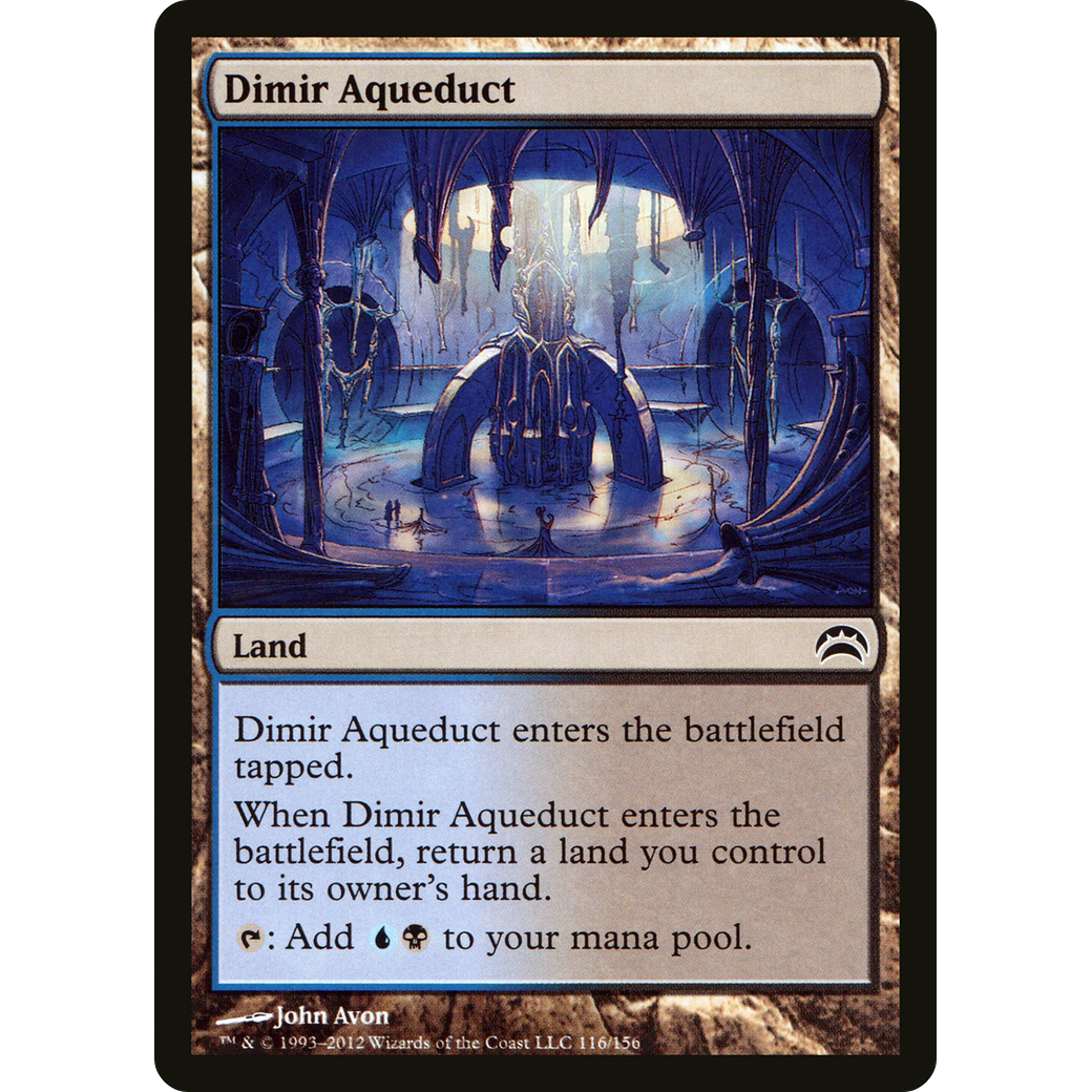 Dimir Aqueduct (PC2-116) - Planechase 2012 Foil