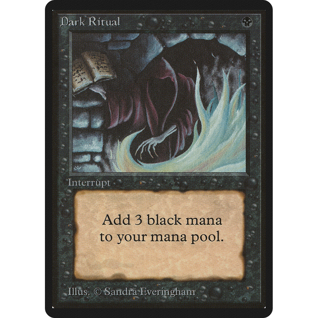 Dark Ritual (LEB-) - Limited Edition Beta