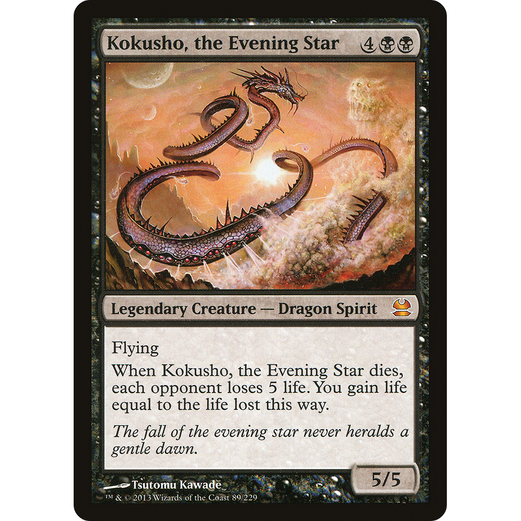 Kokusho, the Evening Star (MMA-089) - Modern Masters