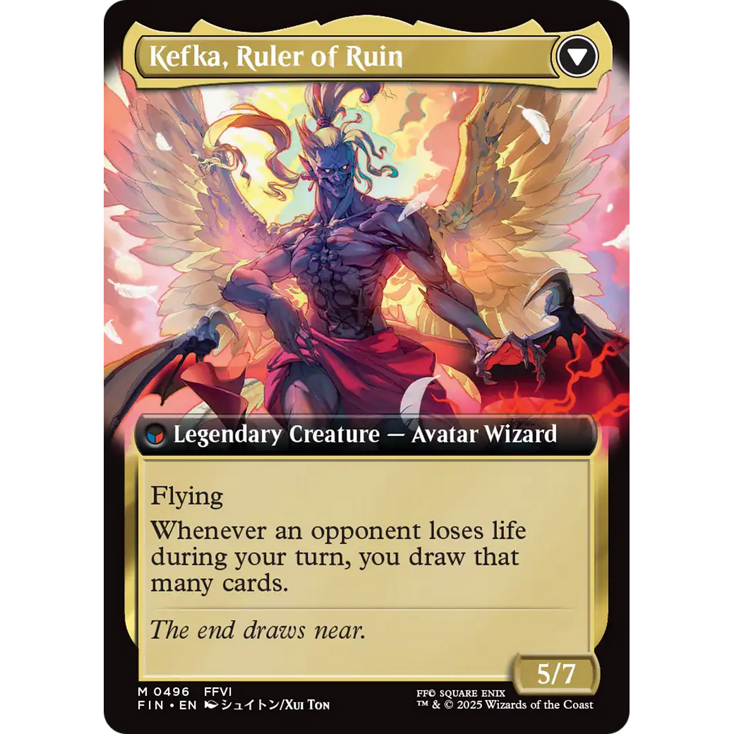 Kefka, Court Mage (Extended Art) (FIN-496) - FINAL FANTASY: (Extended Art)