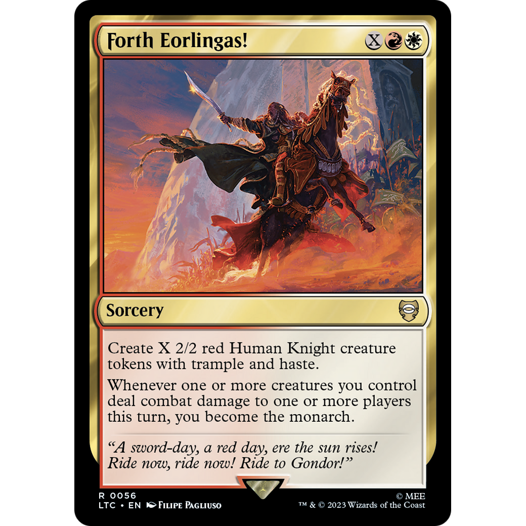 Forth Eorlingas! (LTC-056) - Tales of Middle-earth Commander