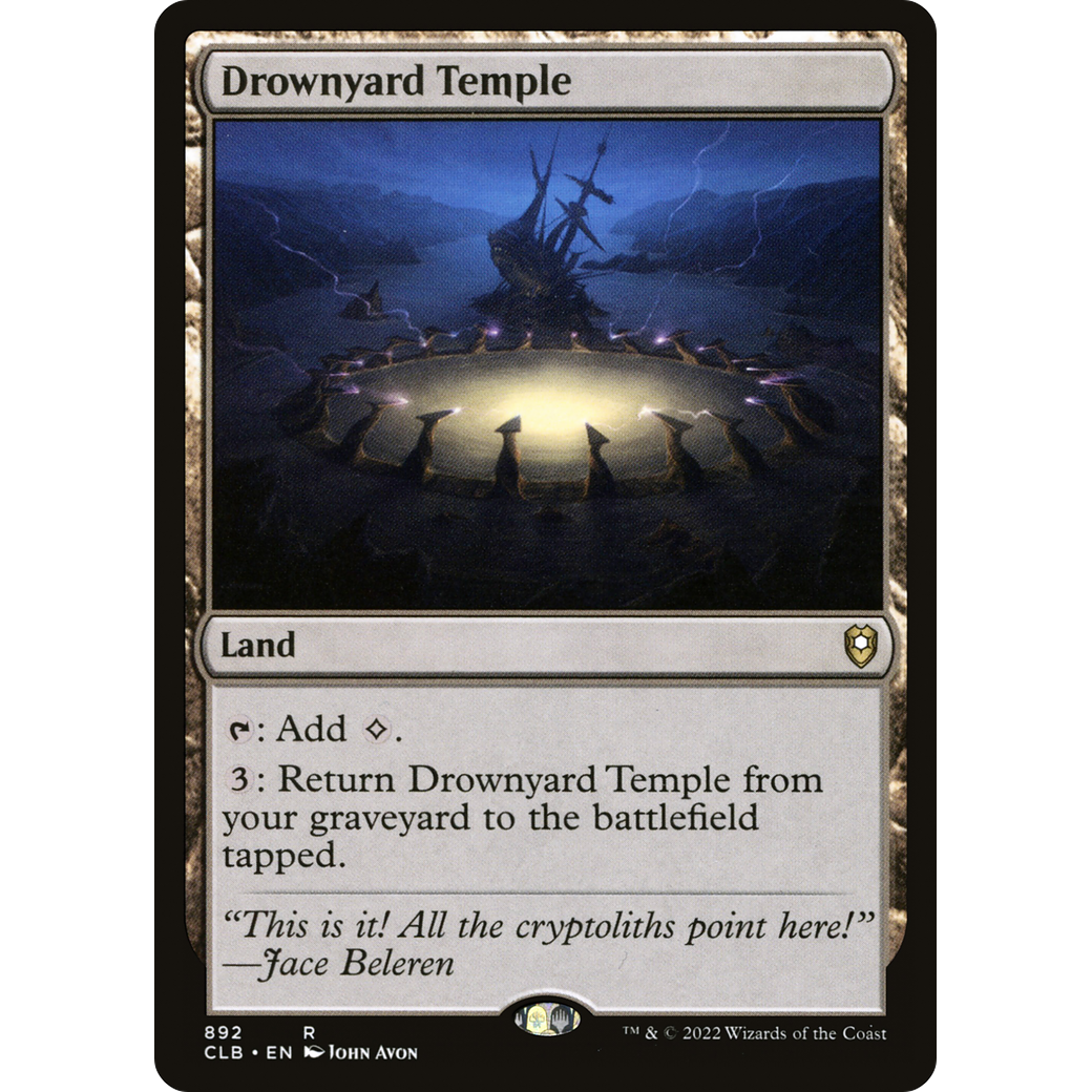 Drownyard Temple (CLB-892) - Commander Legends: Battle for Baldur's Gate