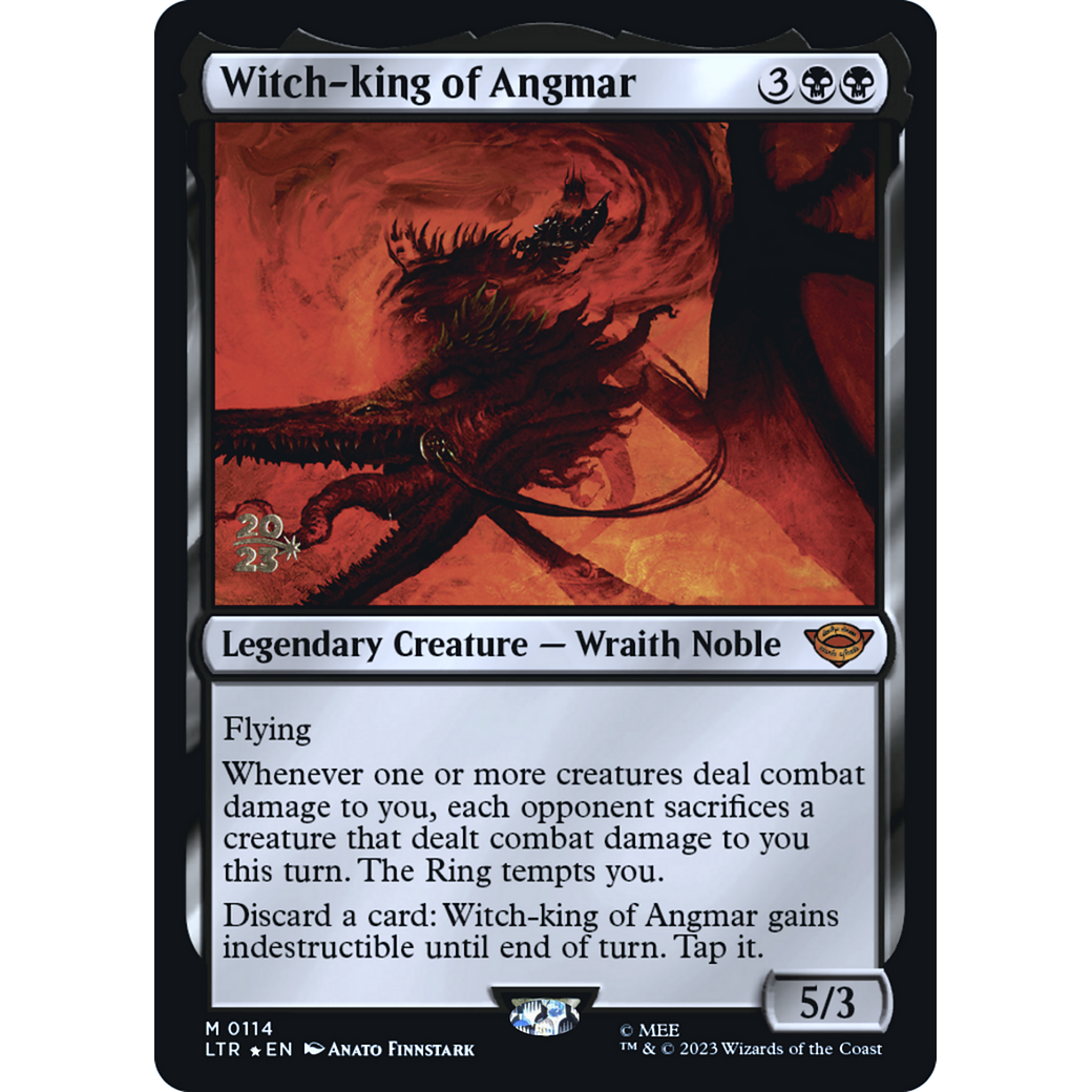 Witch-king of Angmar (PRE-114S) - Tales of Middle-earth Promos Foil