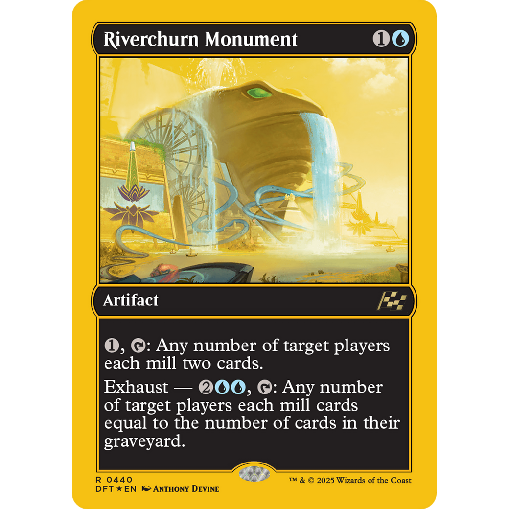 Riverchurn Monument (DFT-440) - Aetherdrift Foil