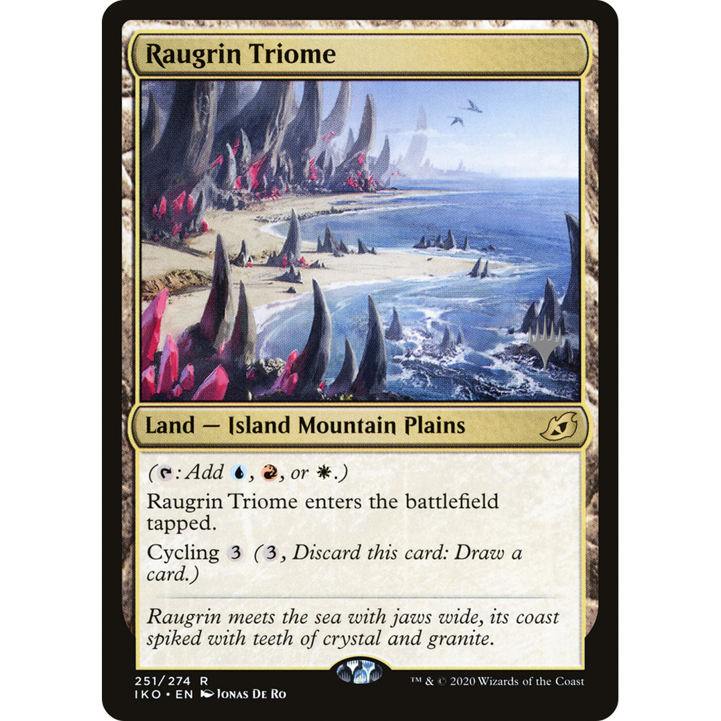 Raugrin Triome (PPIKO-251) - Ikoria: Lair of Behemoths Promos Foil
