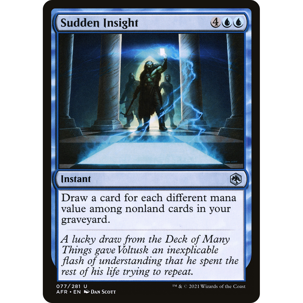 Sudden Insight (AFR-077) - Adventures in the Forgotten Realms