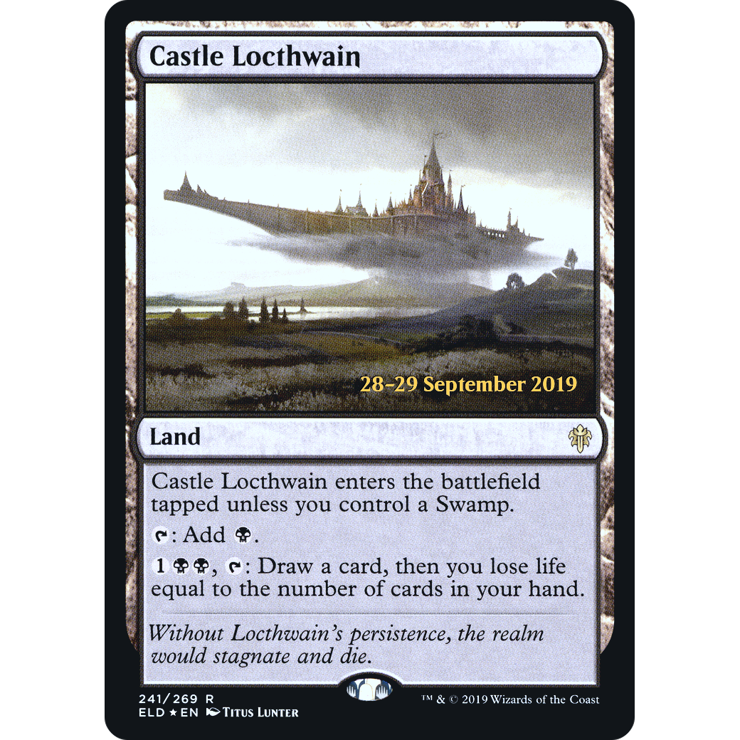Castle Locthwain (PRE-241) - Throne of Eldraine Promos Foil