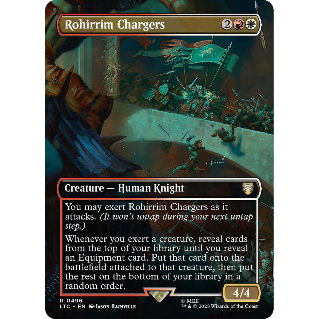 Rohirrim Chargers (LTC-496) - Tales of Middle-earth Commander (Borderless)