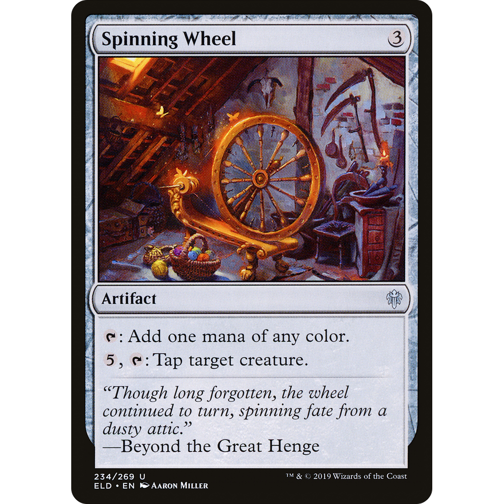 Spinning Wheel (ELD-234) - Throne of Eldraine