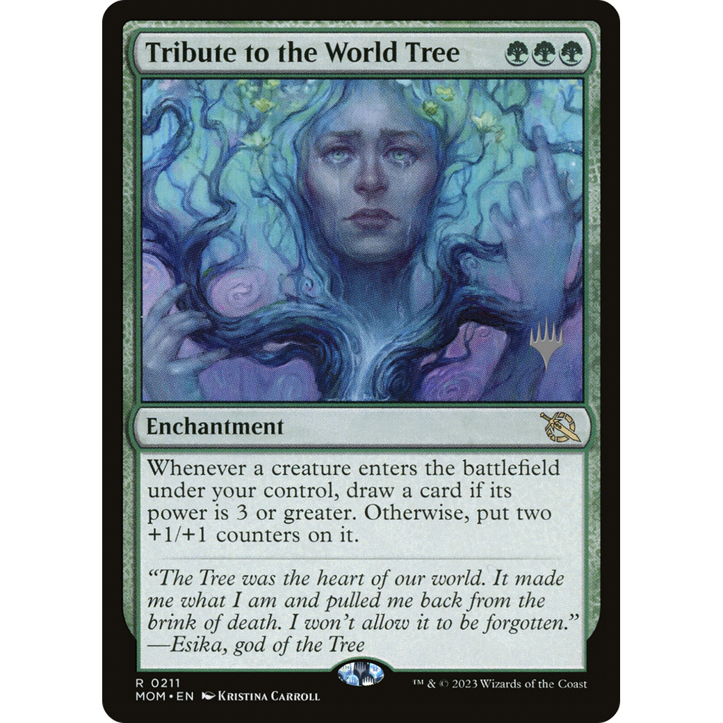 Tribute to the World Tree (PPMOM-211P) - March of the Machine Promos