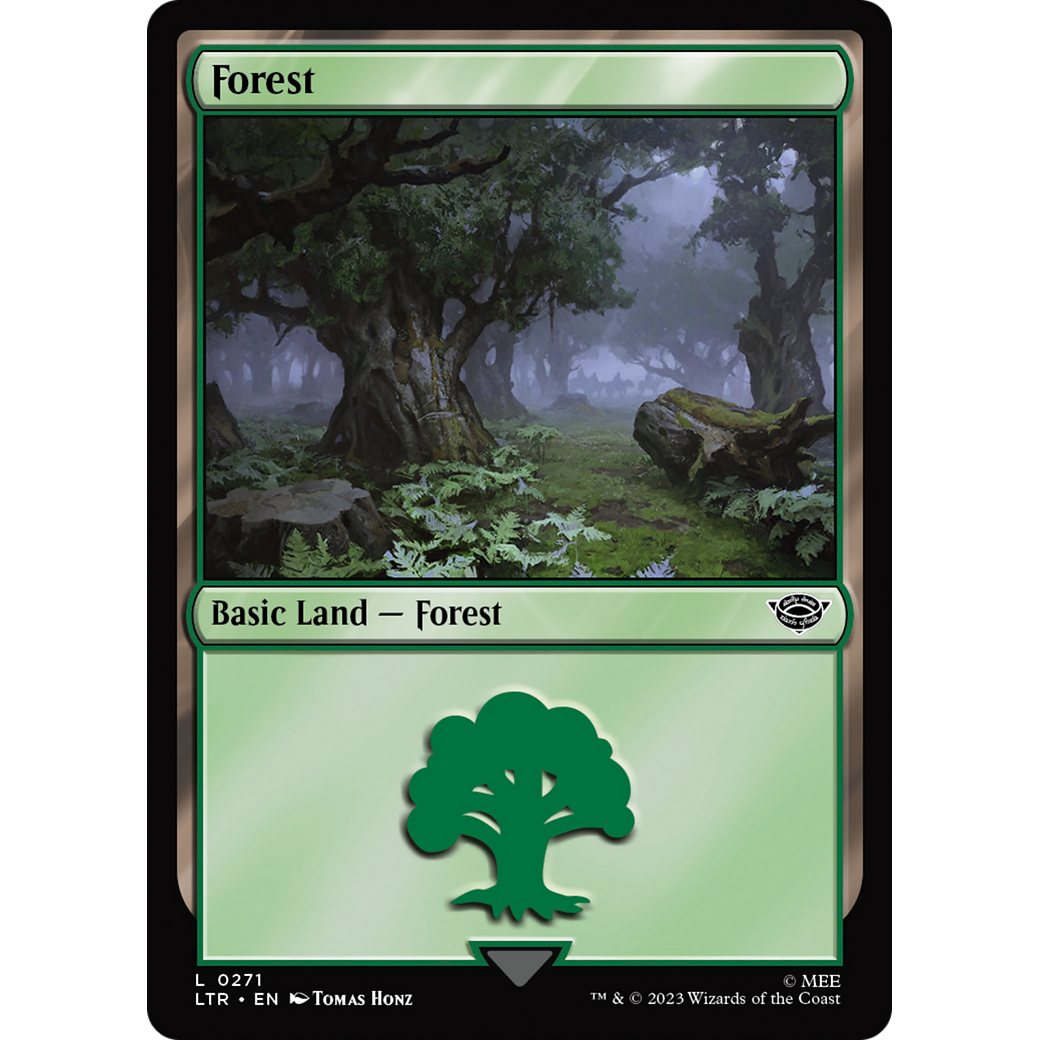 Forest (LTR-271) - The Lord of the Rings: Tales of Middle-earth Foil