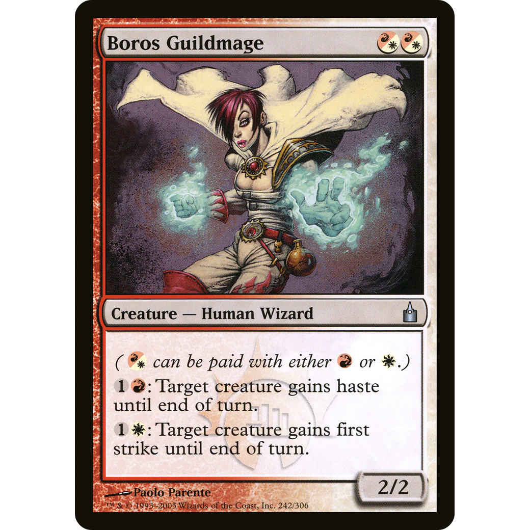 Boros Guildmage (RAV-242) - Ravnica: City of Guilds Foil