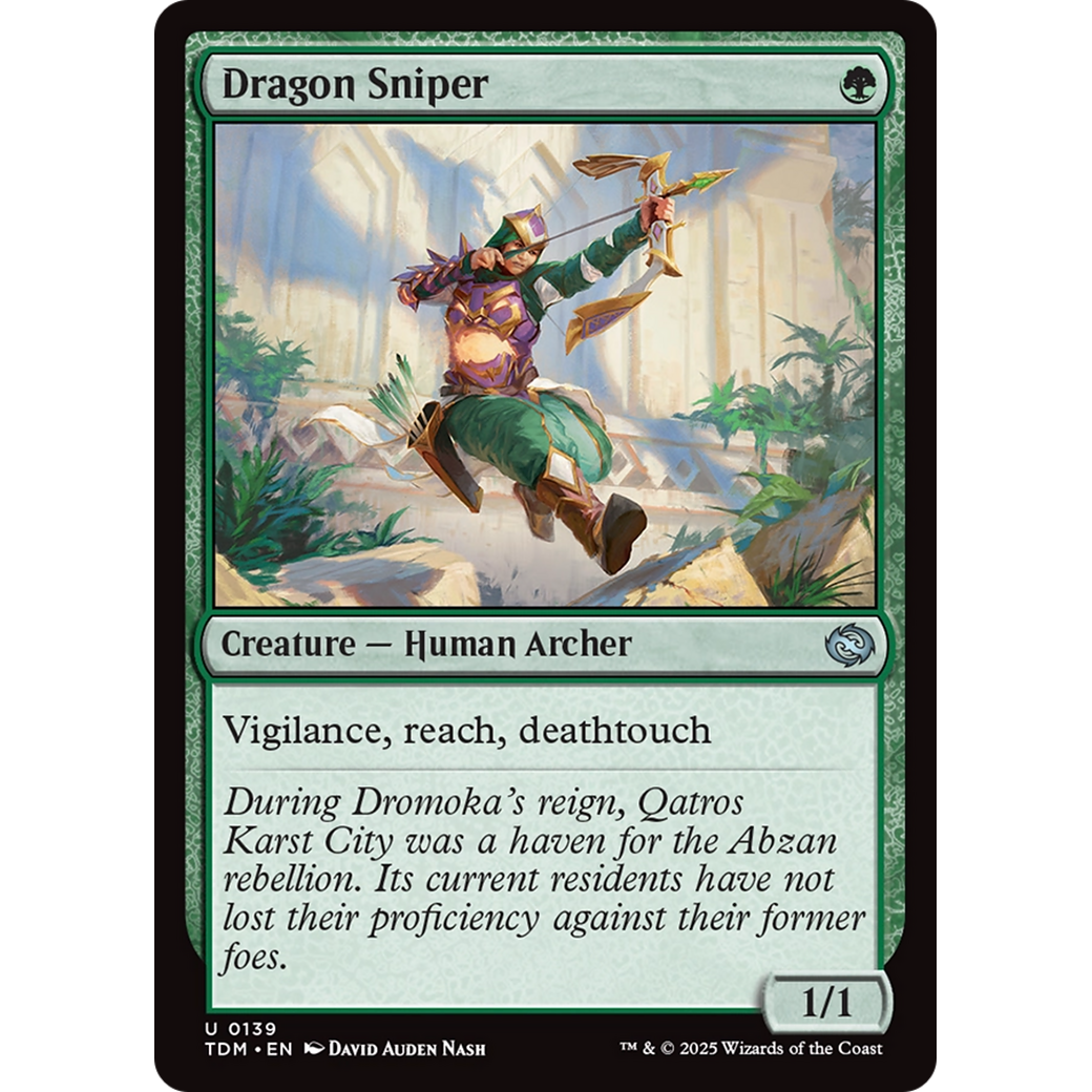 Dragon Sniper (TDM-139) - Tarkir: Dragonstorm