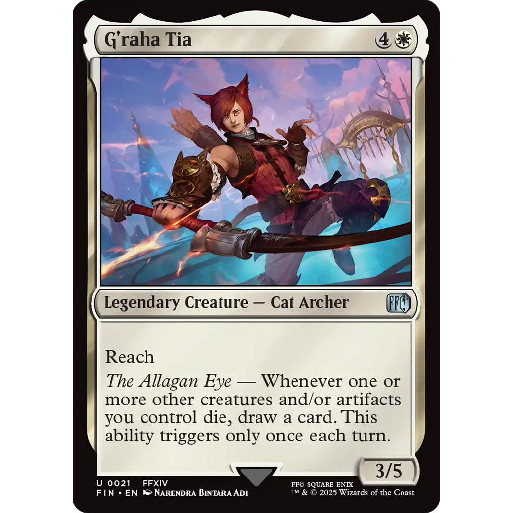 G'raha Tia (FIN-021) - FINAL FANTASY Foil