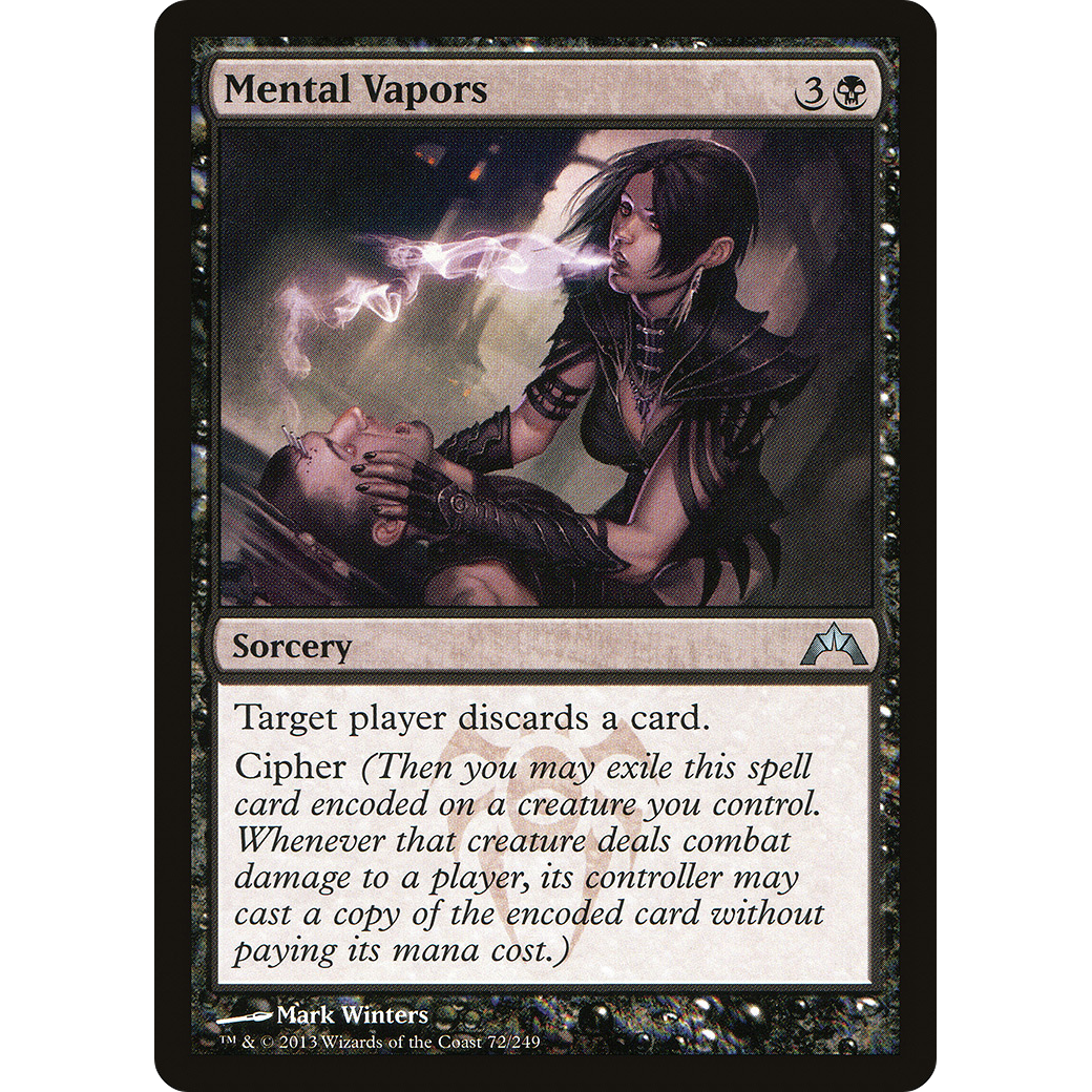 Mental Vapors (GTC-072) - Gatecrash Foil