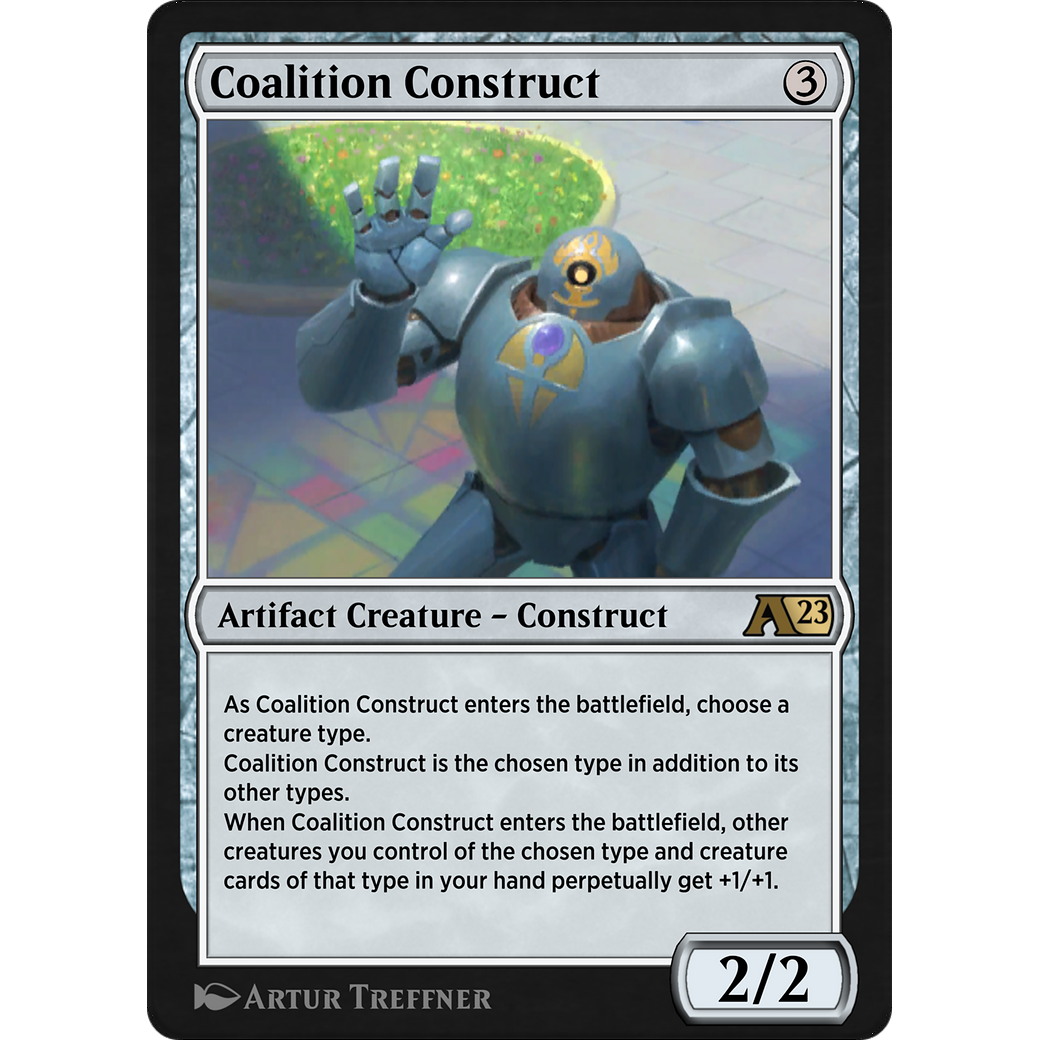 Coalition Construct (YDMU-030) - Alchemy: Dominaria
