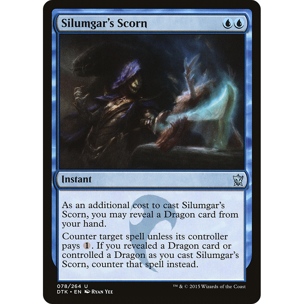 Silumgar's Scorn (DTK-078) - Dragons of Tarkir