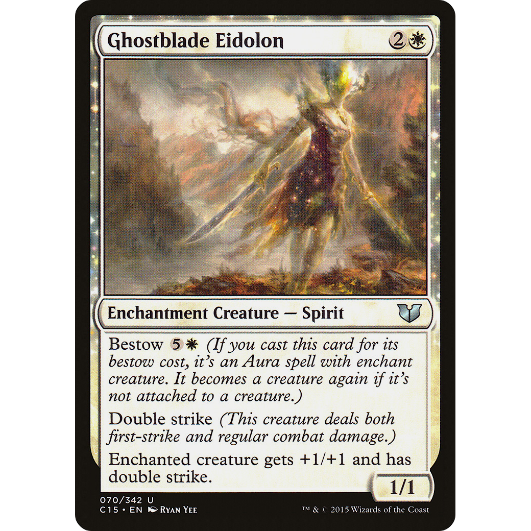 Ghostblade Eidolon (C15-070) - Commander 2015: (enchantment)