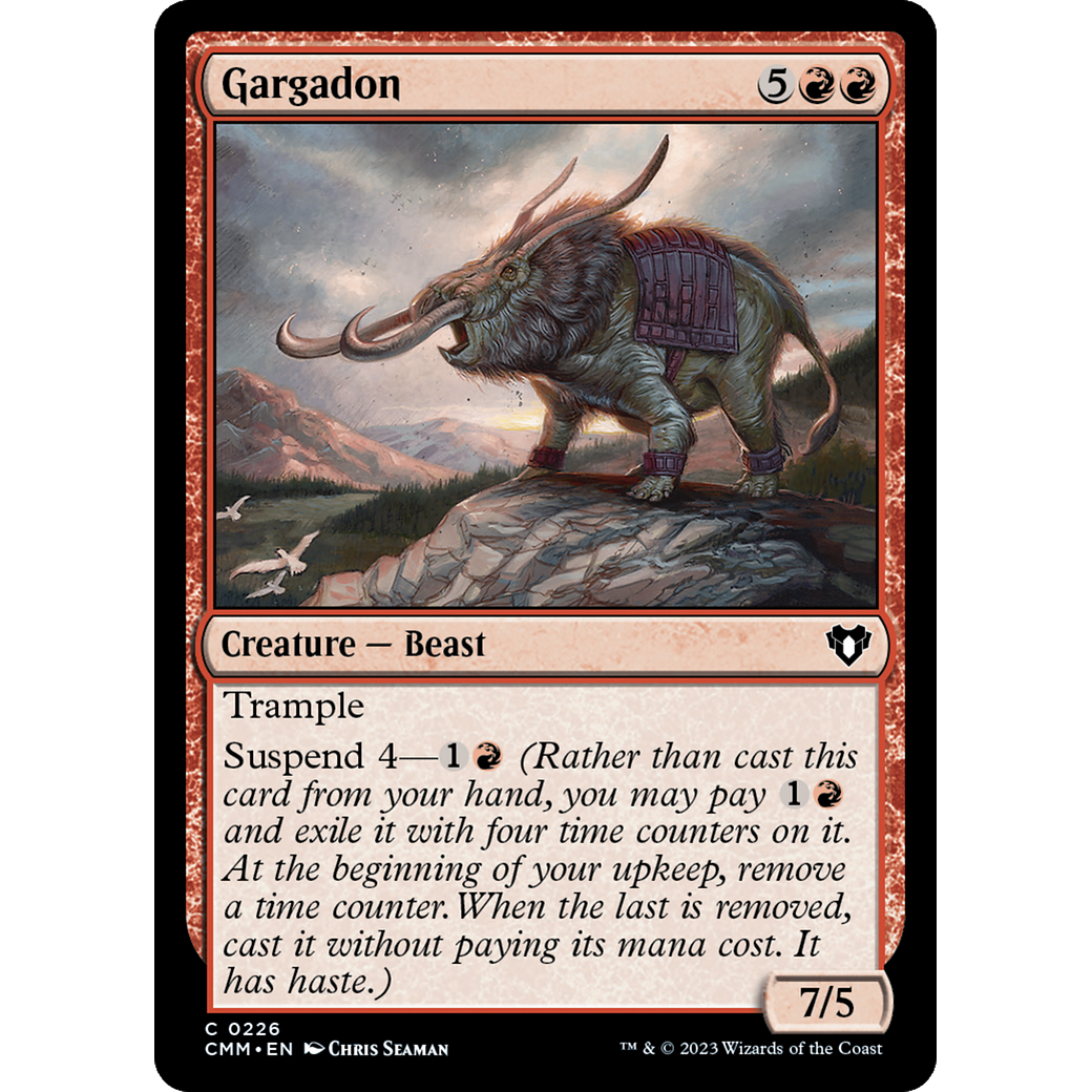 Gargadon (CMM-226) - Commander Masters