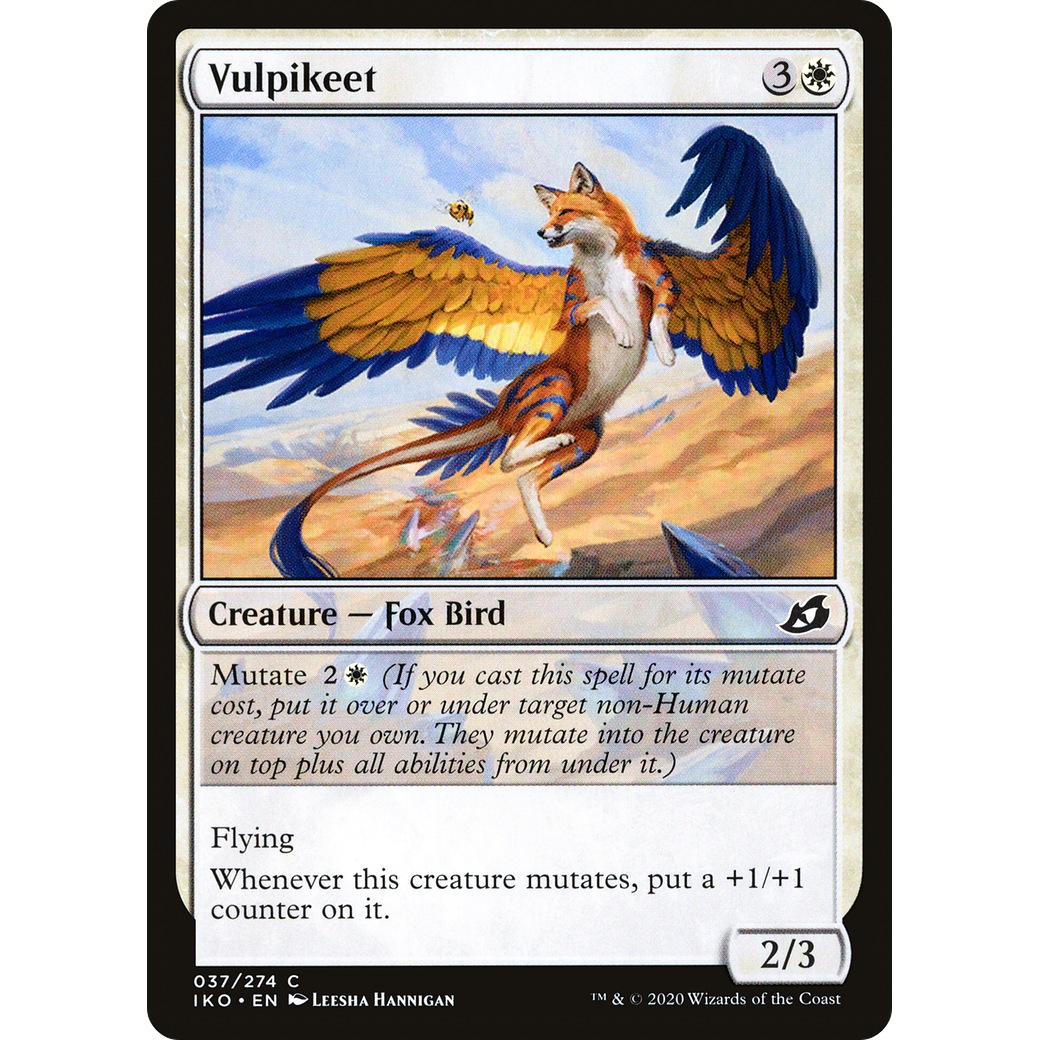 Vulpikeet (IKO-037) - Ikoria: Lair of Behemoths Foil